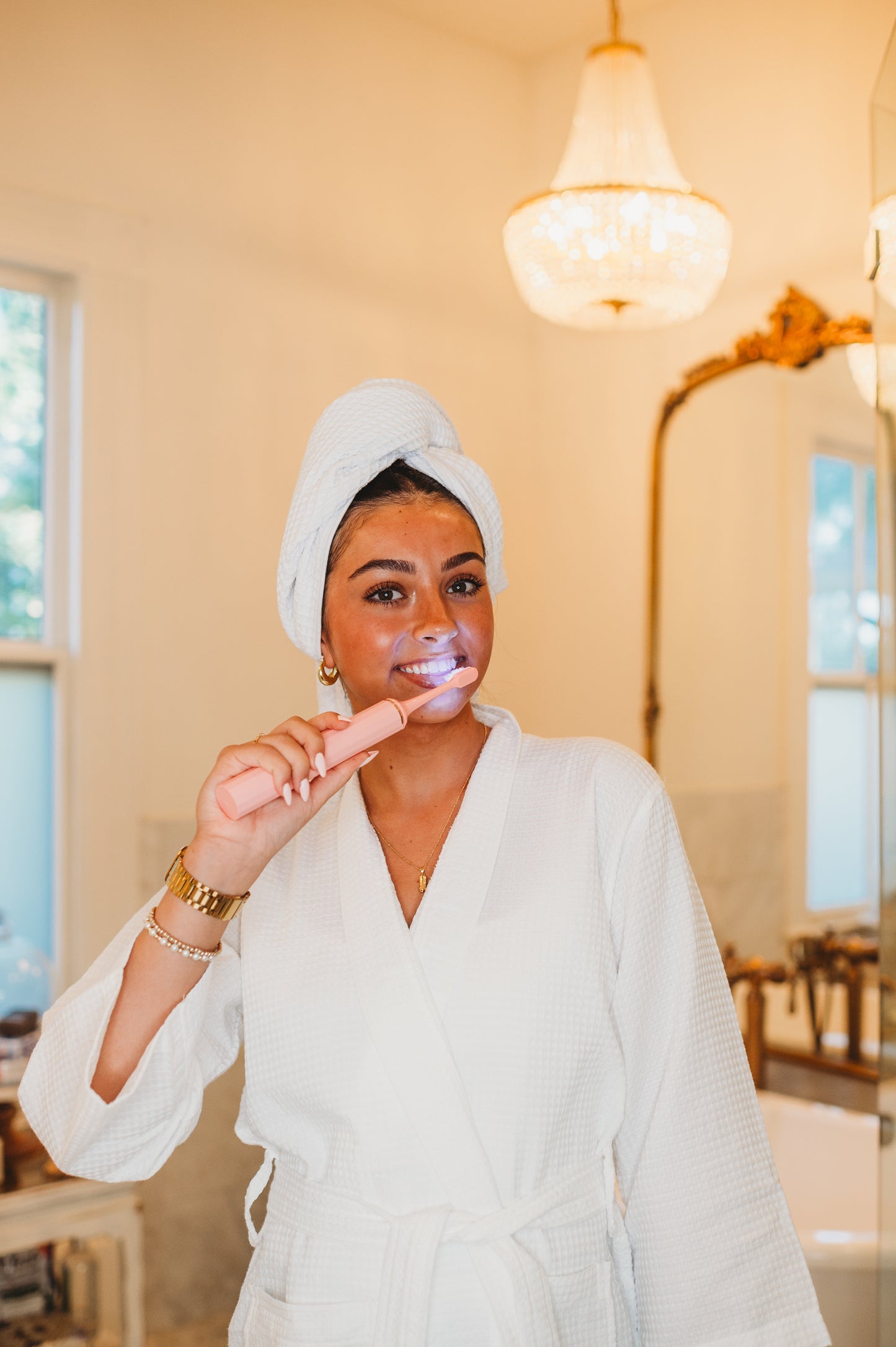 Pink LED Toothbrush