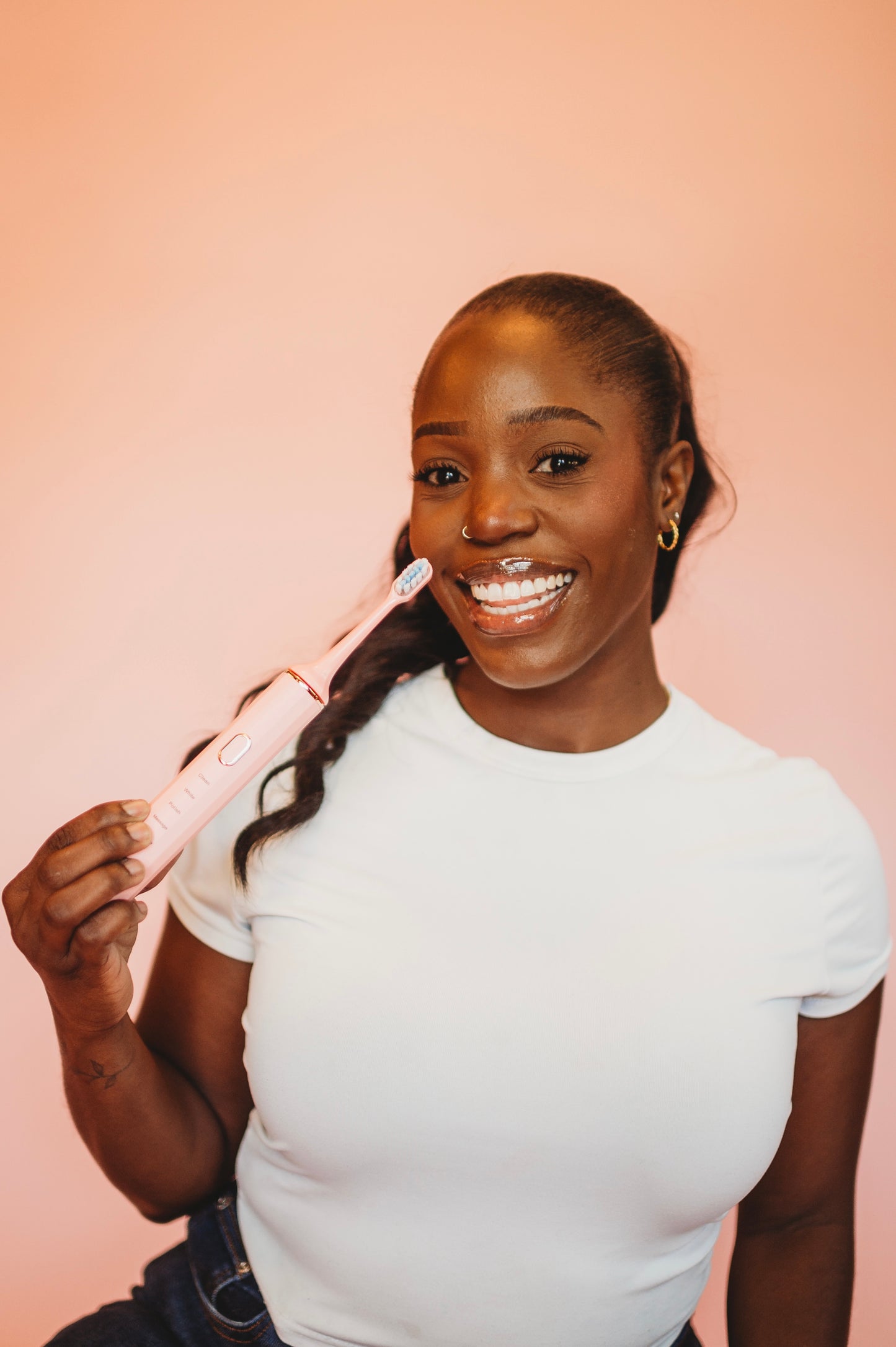 Pink LED Toothbrush