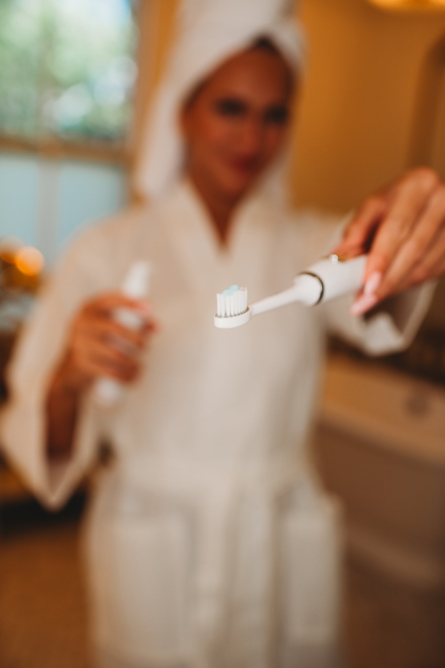 White LED Toothbrush Replacement Heads