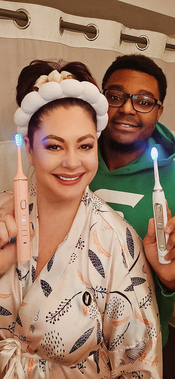 White LED Toothbrush Replacement Heads